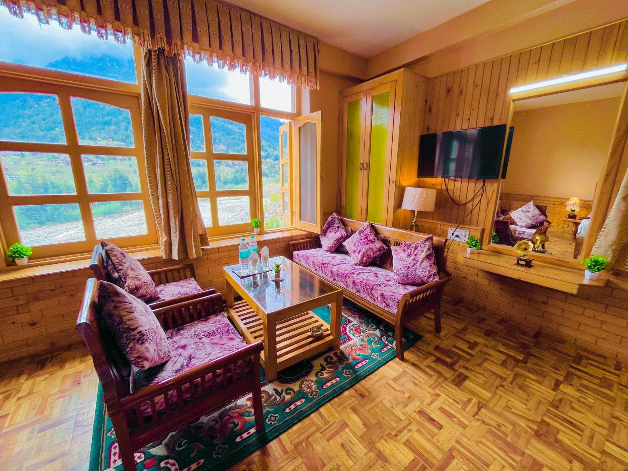 Hotel Hollywood Vibes #Riverview #Premium Rooms #Prime Location #Most Awarded #Parking #Top Rated #Open Terrace #Lawn #Best Selling Hotel In Manali Εξωτερικό φωτογραφία