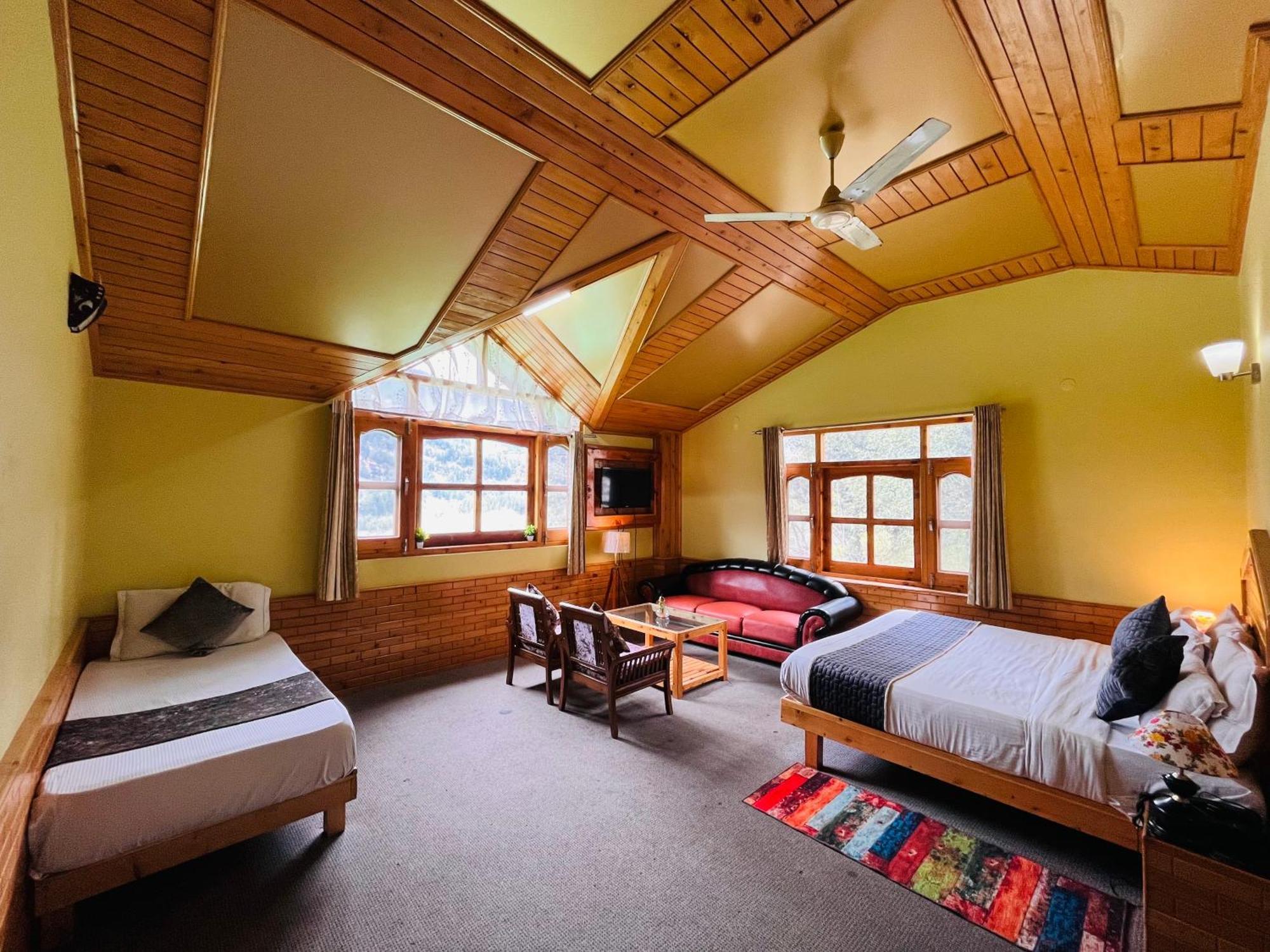 Hotel Hollywood Vibes #Riverview #Premium Rooms #Prime Location #Most Awarded #Parking #Top Rated #Open Terrace #Lawn #Best Selling Hotel In Manali Εξωτερικό φωτογραφία