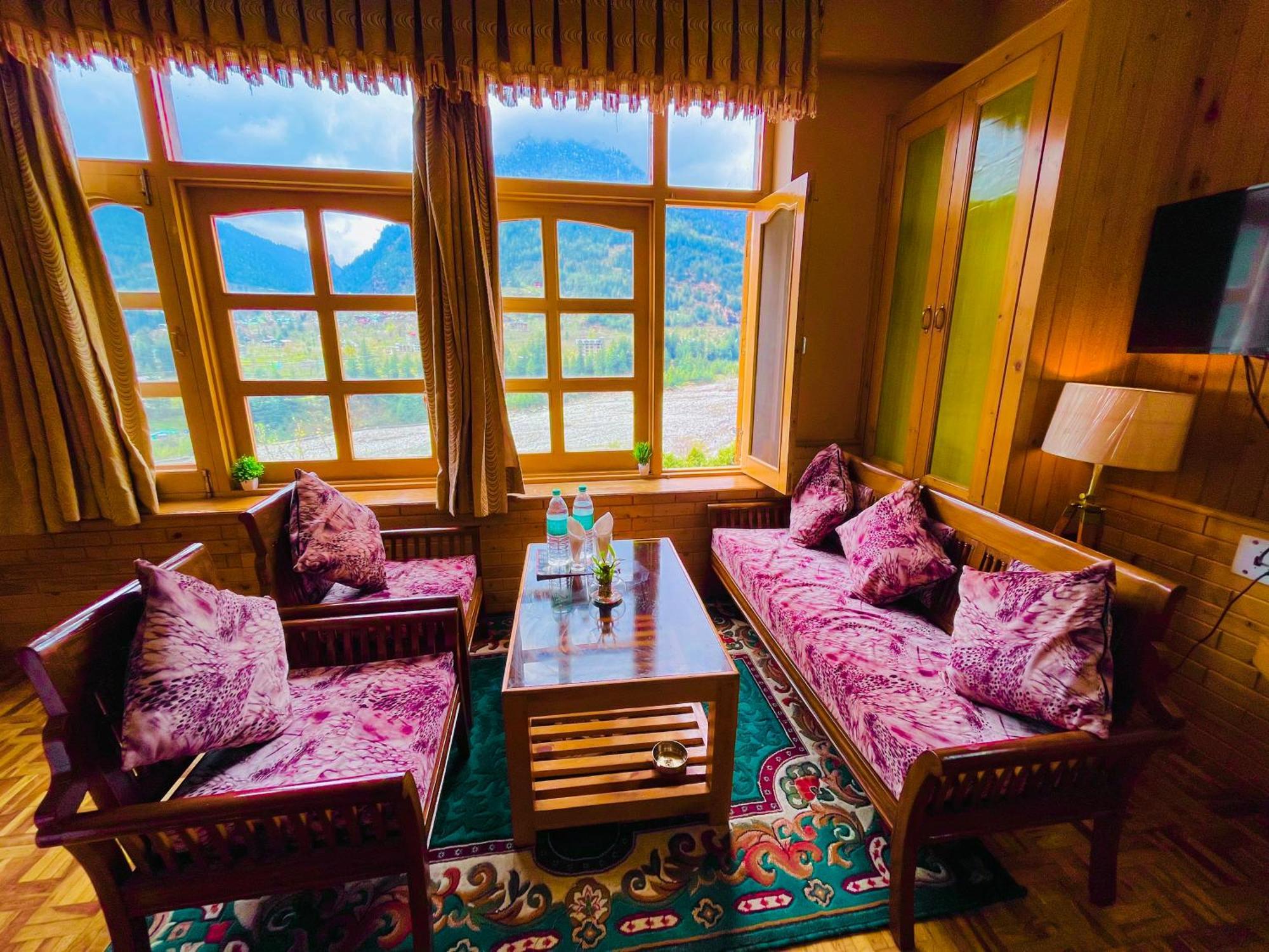 Hotel Hollywood Vibes #Riverview #Premium Rooms #Prime Location #Most Awarded #Parking #Top Rated #Open Terrace #Lawn #Best Selling Hotel In Manali Εξωτερικό φωτογραφία