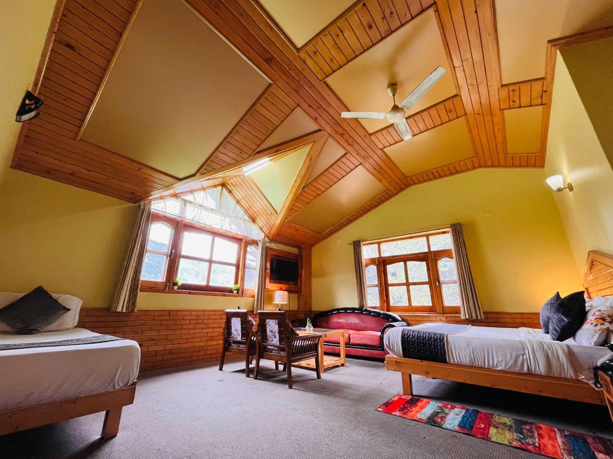 Hotel Hollywood Vibes #Riverview #Premium Rooms #Prime Location #Most Awarded #Parking #Top Rated #Open Terrace #Lawn #Best Selling Hotel In Manali Εξωτερικό φωτογραφία